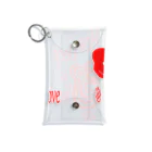 『NG （Niche・Gate）』ニッチゲート-- IN SUZURIのHow Deep Is Your Love（赤） Mini Clear Multipurpose Case