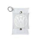 wワンダーワールドwのwwロゴ002 Mini Clear Multipurpose Case