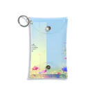 花束娘のMelody of Bouquets and Blue Sky Mini Clear Multipurpose Case