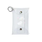 t & fluffyの羊毛フェルト好きさんに贈る I am ニードルフェルター I love ニードルフェルト グッズ Mini Clear Multipurpose Case