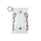 mimicnのお店のかんぱいうさ Mini Clear Multipurpose Case