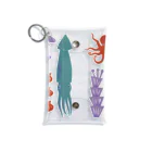 水島ひねのSea Creatures Mini Clear Multipurpose Case