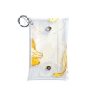 檸檬飴のクレステッドゲッコー(ピンストライプ、ダルメシアン)×バナナ Mini Clear Multipurpose Case