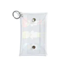 giraffe_bbbの赤青黄の3人組 Mini Clear Multipurpose Case