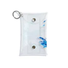 ラシマ工房のBlue World Children_orca blue design Mini Clear Multipurpose Case