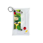 mamemai shopのsalad Mini Clear Multipurpose Case