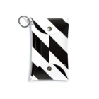 スペィドのおみせsuzuri支店のstripe stripe stripe Mini Clear Multipurpose Case