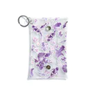 ラシマ工房の雅の間(purple design) Mini Clear Multipurpose Case