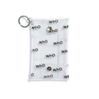 WhO OFFICIAL GOODS STOREのWhO Mini Clear Multipurpose Case