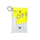 ウラナイステーションのOFFTOOON-Tシャツ Mini Clear Multipurpose Case