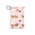 colom-dogsの【COLOM.コロ。】トイプードルハート.ピンクカラー犬グッズ！ Mini Clear Multipurpose Case