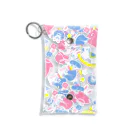 Textile for Babyの赤ちゃんのおもちゃ箱(ピンク) Mini Clear Multipurpose Case