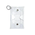 usomusoの倒福-dào fú-/white Mini Clear Multipurpose Case