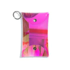 NEON LIGHT STARSのpink berry Lemuria Mini Clear Multipurpose Case