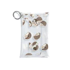 Hanamiのハリネズミいっぱい 미니 투명 동전 지갑