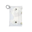 ばんぶーrashiのグッズたちの首をかしげるパグ Mini Clear Multipurpose Case