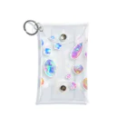 ★枠星屋★のオパールの国の宝石猫 Mini Clear Multipurpose Case