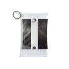 アラスカ野生動物画家きむらけいのBLACK WOLF Mini Clear Multipurpose Case