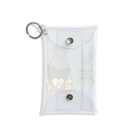 Taicho ShopのLove and Peace こころはみつ Mini Clear Multipurpose Case