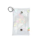 𝙈𝙊𝙈𝙊'𝙨 𝙎𝙝𝙤𝙥のGAME OVER-ハート型 Mini Clear Multipurpose Case