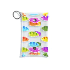 魚子のカラフルウツボ Mini Clear Multipurpose Case