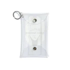 【みるかグッズ②】（SUZURI店）の【Leone femmina】 Mini Clear Multipurpose Case