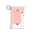 MOMOSUZUMEのしろねこ Mini Clear Multipurpose Case