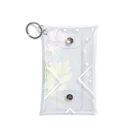 SANKAKU DESIGN STOREの一足お先に春を手に入れよう。 FRONT Mini Clear Multipurpose Case