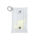 akane_art（茜音工房）のゆるチワワ（イエロー） Mini Clear Multipurpose Case