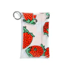 sakura_のSTRAWBERRY Mini Clear Multipurpose Case