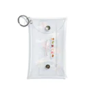 ERIMO–WORKSのSweets Lingerie mini clear multi case "SWEETS PARTY"  Mini Clear Multipurpose Case