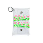 yumyamのここが蓮池になるイラスト(小さい柄) Mini Clear Multipurpose Case