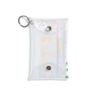 りぼんやさんのいぬねこおはな Mini Clear Multipurpose Case