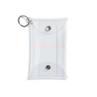 LOVEBUZZのLOVEBUZZ logo RED Mini Clear Multipurpose Case