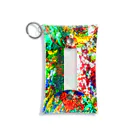 yutu00(ゆつぜろぜろ)の絵画の花 Mini Clear Multipurpose Case