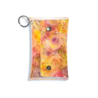 Risa  watercolor artのアンティーク薔薇 Mini Clear Multipurpose Case