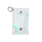 らくがきクオリティのmint green lover Mini Clear Multipurpose Case