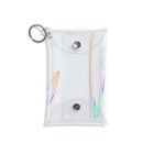 ○△□(まるさんかくしかく)のらくがきポップ Mini Clear Multipurpose Case