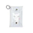 はるかのしれねこ。「ごはん。」 Mini Clear Multipurpose Case