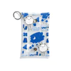 小粒パンダのおみせの小粒パンダBLUE Mini Clear Multipurpose Case