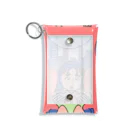 TSUKIKOU SHOP の投げキッスの女の子 Mini Clear Multipurpose Case