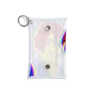 岩渕ケーシンofficialstoreのNew！「中指で前歯隠す人」 Mini Clear Multipurpose Case