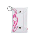 Turtle-tのPink_Girl Mini Clear Multipurpose Case