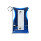 腹黒兎の雑貨屋（SUZURI支店）のコノハズク-Blue ver. Mini Clear Multipurpose Case