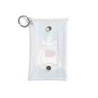 ＋Whimsyの似顔絵師ねこ Mini Clear Multipurpose Case