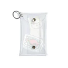 ＋Whimsyの魚市場ねこ Mini Clear Multipurpose Case
