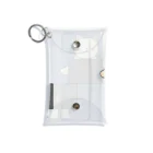 ＋Whimsyのイリュージョンねこ Mini Clear Multipurpose Case