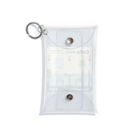 Teal Blue CoffeeのCafe music - Meeting place - Mini Clear Multipurpose Case