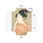 寿めでたや(ukiyoe)のUkiyoe　Utamaro ミニクリアマルチケース