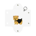 TOMOS-dogのnorfolkterrier（ブラタン） Mini Clear Multipurpose Case